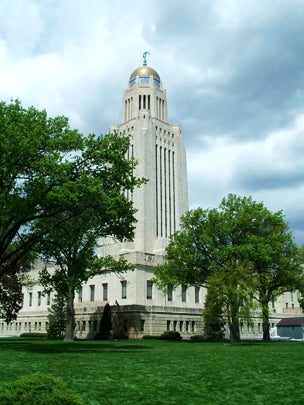 nebraska, state capitol 