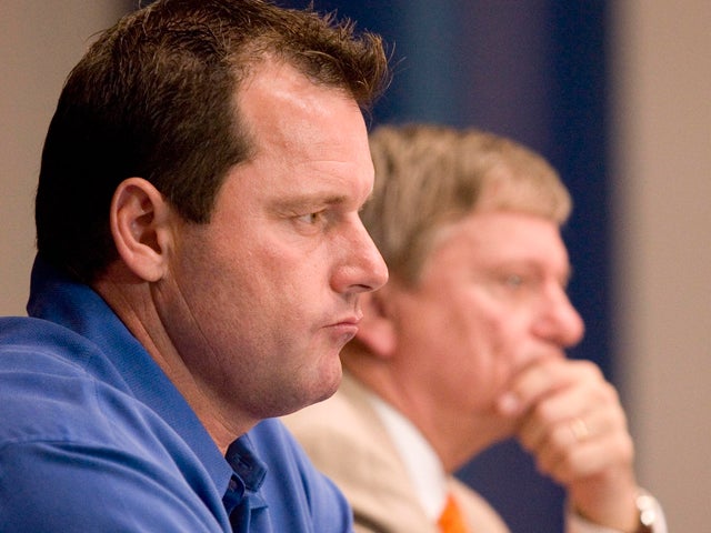 Roger Clemens and his attorney Rusty Hardin 