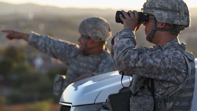 National Guard, Mexico, border 