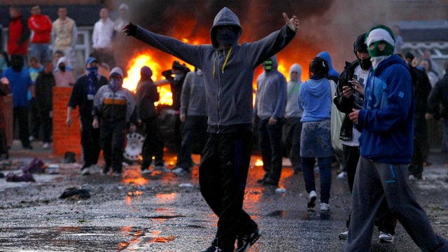 Northern Ireland riots 