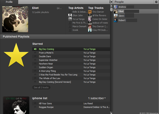 Spotify's Friend features 