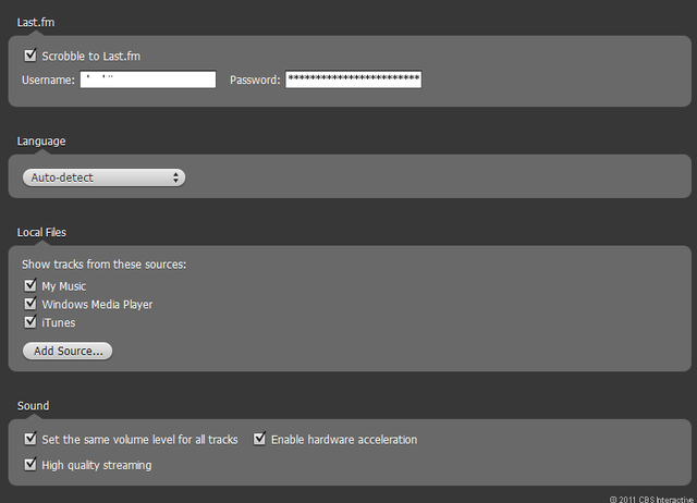 Spotify's Preferences 