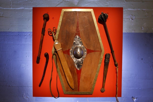 Zande Warrior Weapons Azande People Wikipedia