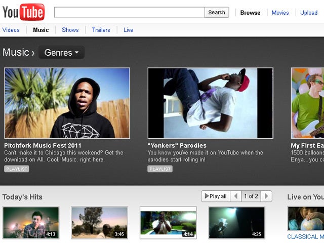 Internet music roundup  