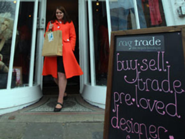 Second Hand Boutique Store Sees Boom In Business Despite Recession 