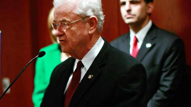 U.S. Rep. Leonard Boswell, D-Iowa, speaks at a news conference at the U.S. Capitol Feb. 12, 2009, in Washington. 