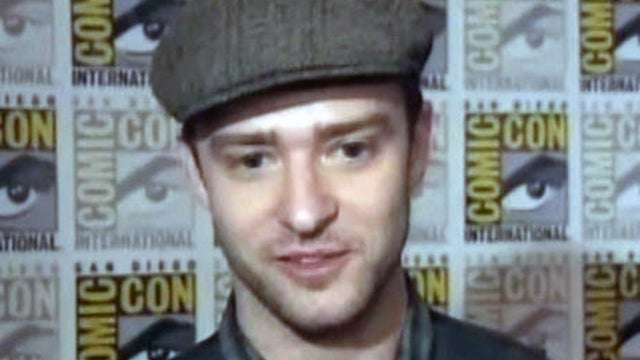 Comic-Con 2011: Timberlake promotes "In Time" 