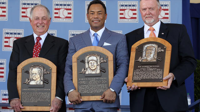 Alomar, Blyleven and Gillick Enter Baseball Hall of Fame - The New York  Times