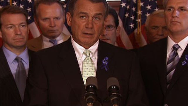 Boehner reveals "less than perfect" debt plan 