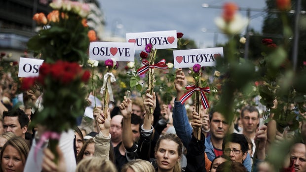 Norwegians unite in terror aftermath