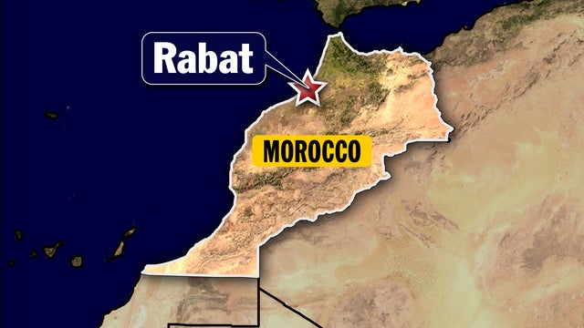 Generic, Morocco, map, Rabat 