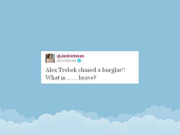 "Jeopardy" host Alex Trebek chases burglar, fans react on Twitter 