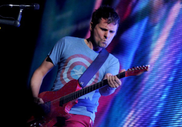 Musician Matthew Bellamy of 'Muse' 