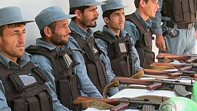 Afghanistan's police dangerous job 