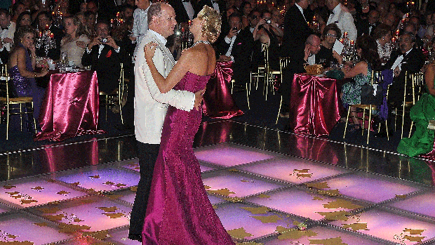 Princess makes debut at Monaco's Red Cross Ball