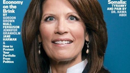 Michele Bachmann Newsweek cover 