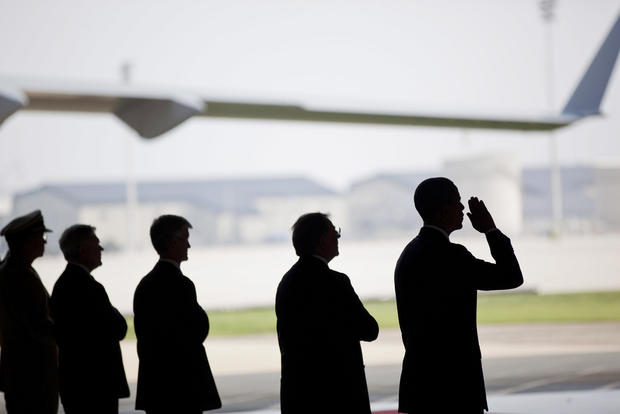 President Obama at Dover Air Force Base 
