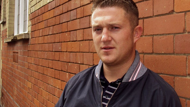 Stephen Lennon, leader of the English Defense League 