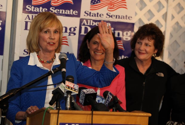Alberta Darling at a victory party in Wisconsin 