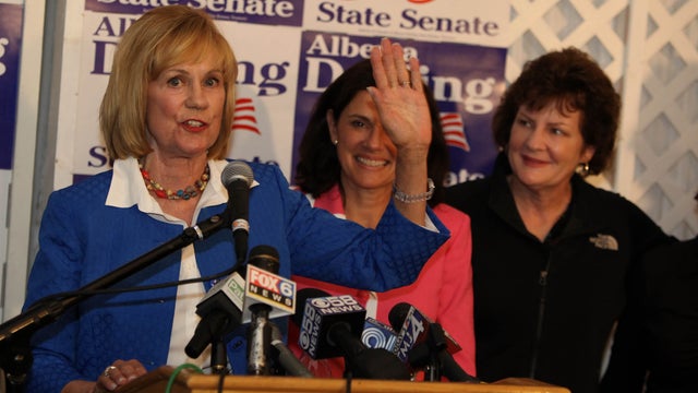Alberta Darling at a victory party in Wisconsin 