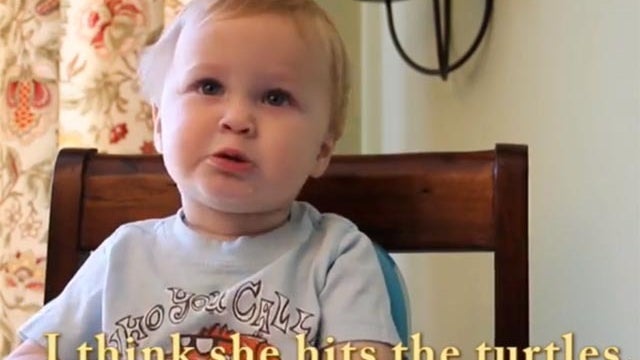 interview with a 1 year old 