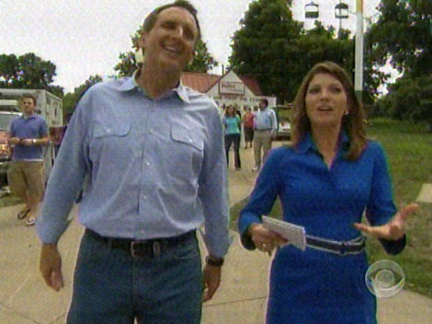 CBS News chief White House correspondent Norah O'Donnell speaks with former Utah Gov. Tim Pawlenty in the final hours before Saturday's Straw Poll in Iowa. 