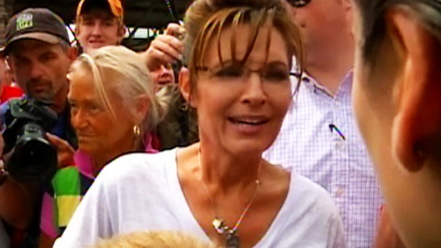 Sarah Palin makes an appearance in Iowa 