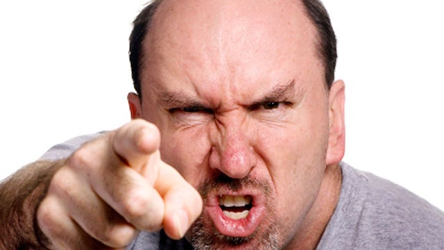 angry man, pointing, facial expression, stock, 4x3, anger, angry 