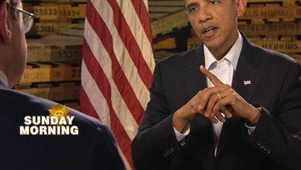 President Obama interview on Sunday Morning 