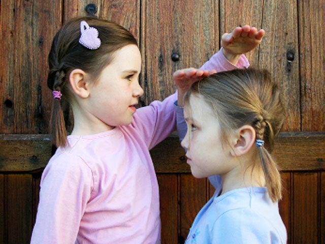 height, short, measure, kids, stock, sisters, 4x3 