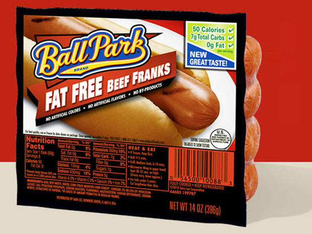 ball park fat free hot dogs 