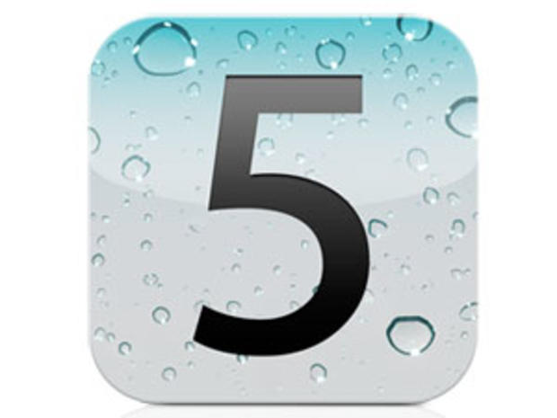 iOS 5 logo. 