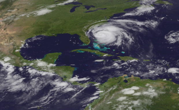 Hurricane Irene Heads Toward U.S. 