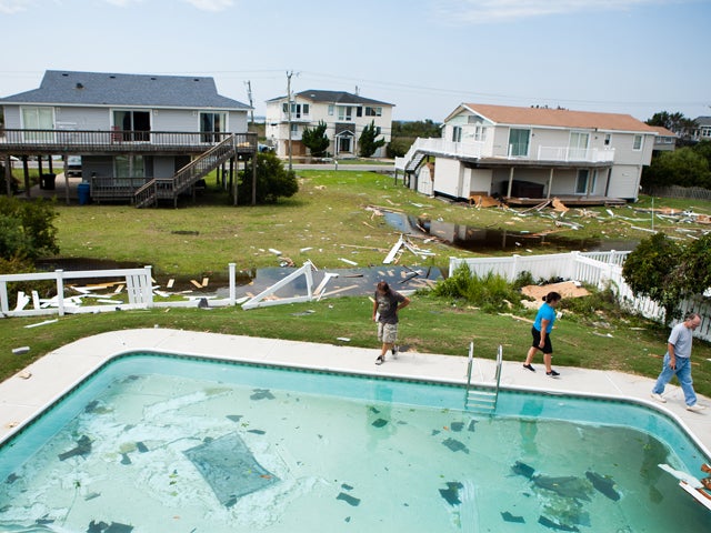 house damage in Virginia Beach 