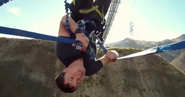 The world's biggest and highest swing CBS News