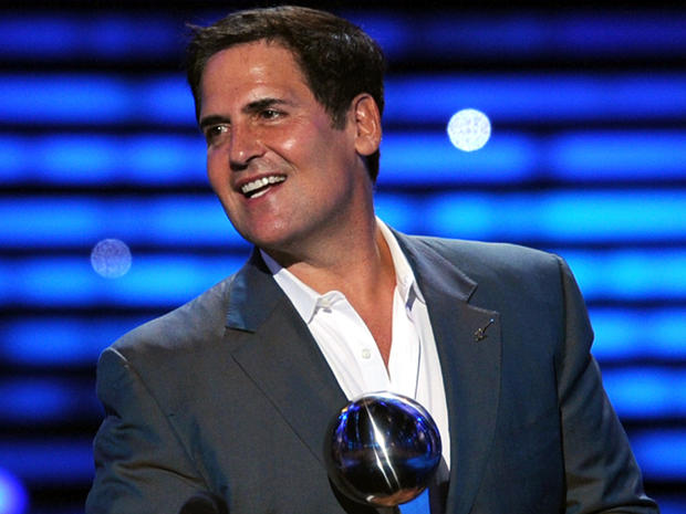 Dallas Mavericks owner Mark Cuban accepts the award for best team at the 2011 ESPY Awards at Nokia Theatre L.A. Live July 13, 2011, in Los Angeles. 