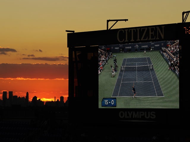 Andrey Golubev serves to Rafael Nadal 