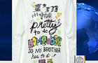 T-shirt saying, "I'm too pretty to do homework, so my brother has to do it for me" proved so controversial, an online petition drive was started against it and, within four hours, JC Penney had stopped selling it. 