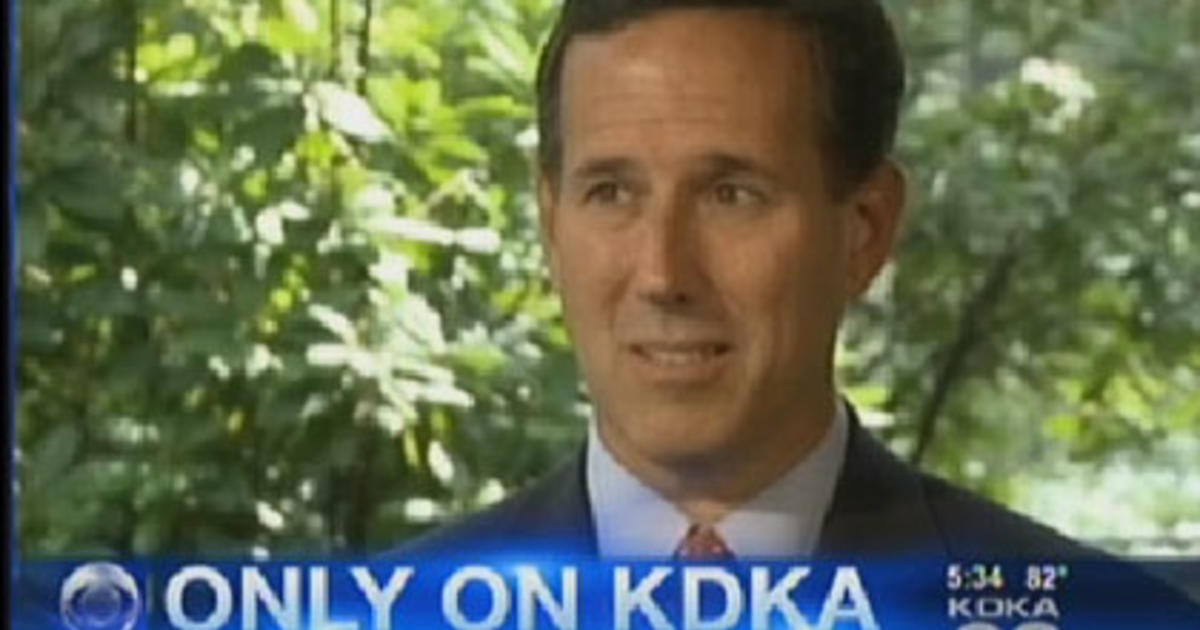 Rick Santorum Tries To Stand Out In Crowded Gop Field Cbs Pittsburgh