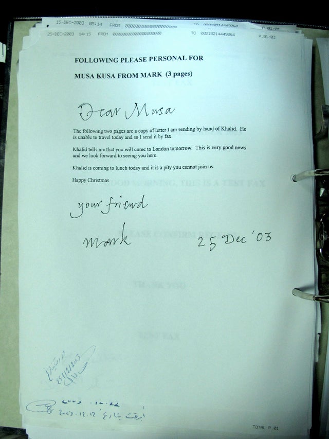 CIA Libya renditions 