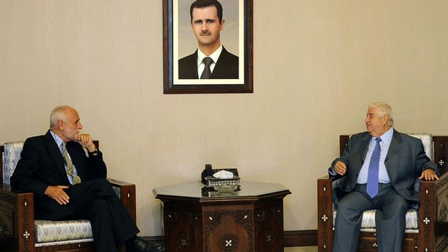 Syria Red Cross visit 