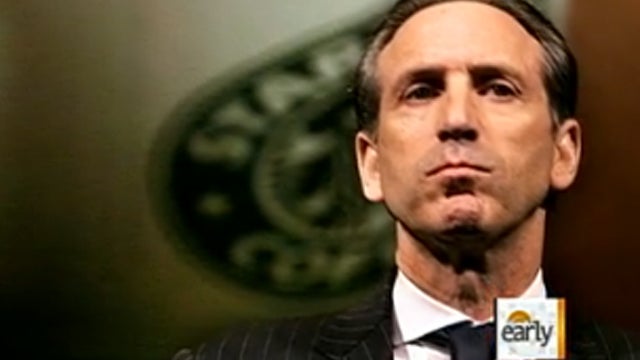 Howard Schultz, chief executive officer of Starbucks 