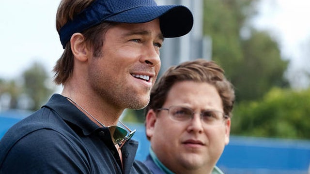 Brad Pitt and Jonah Hill 