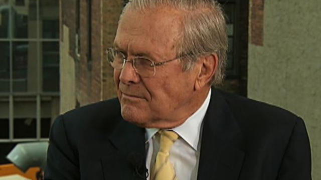 Rumsfeld relives memories of Sept. 11th attacks 