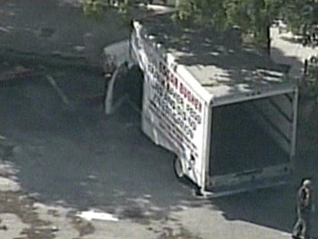 Suspicious Truck Outside WPB Federal Courthouse 