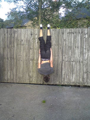 LOL-worthy "batman-ing" photos, it's the new "planking" 