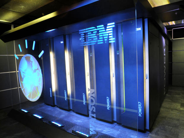 The IBM computer system known as Watson is seen at IBM's T.J. Watson research center in Yorktown Heights, N.Y., Jan. 13, 2011. Watson is being tapped by one of the nation's largest health insurers, WellPoint Inc., to help diagnose medical problems and authorize treatments. 