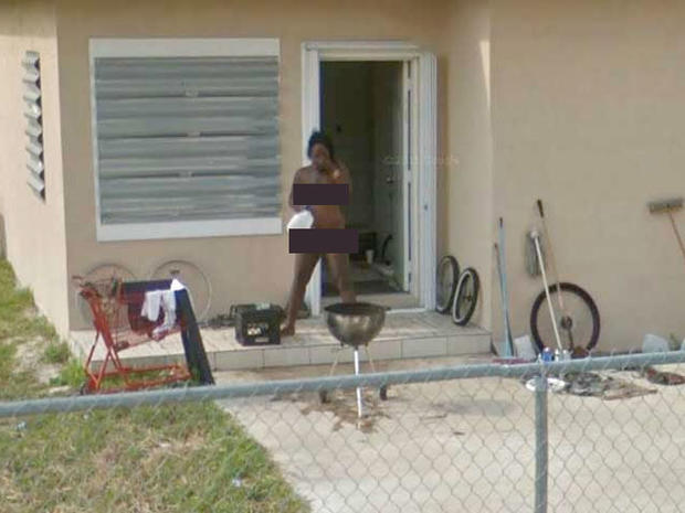 Google Street View catches naked Florida woman 