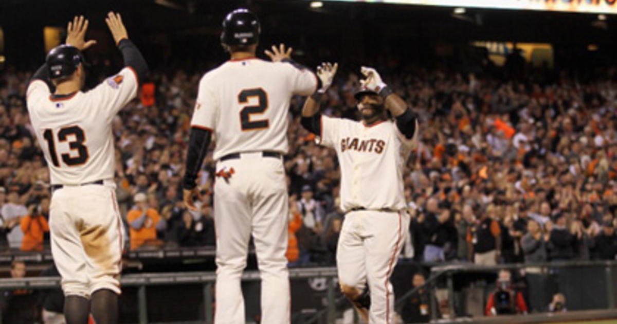 Giants score 12 runs vs. Padres after team home run derby