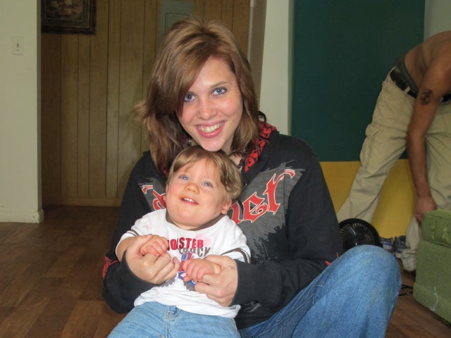 Brandi Wells with her son Logan Tanner Wells 